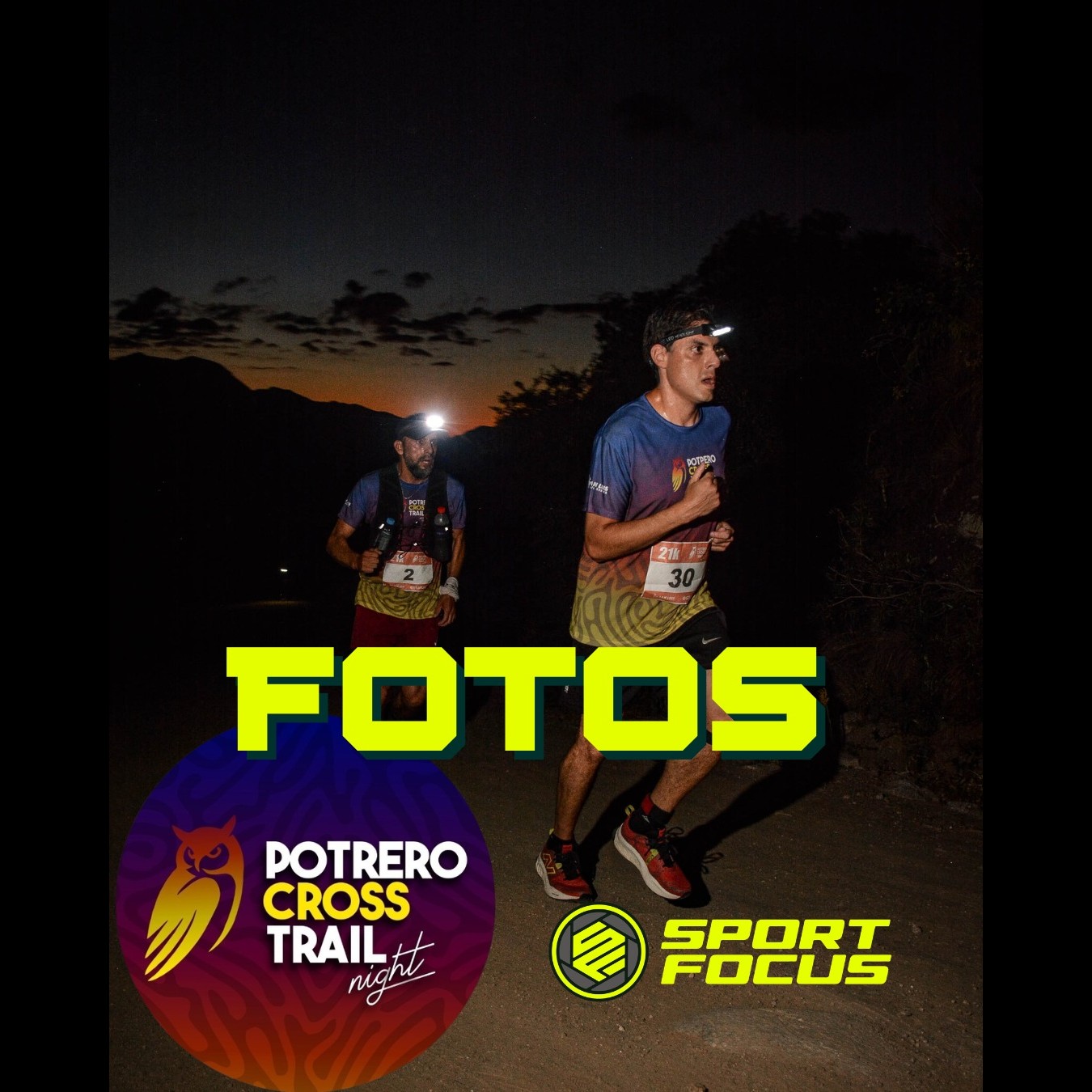 Potrero Cross Trail Nigth